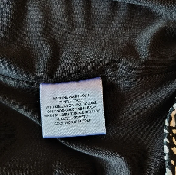 Apostrophe Black and White Women's Dress Size M - Picture 10 of 11